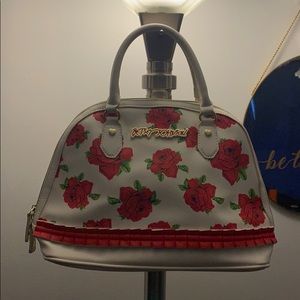 White Betsy Johnson purse